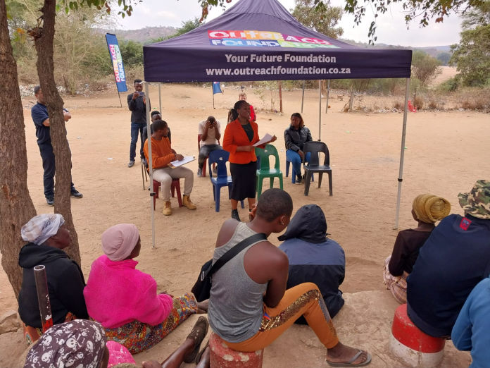 Visiting those in need in Musina