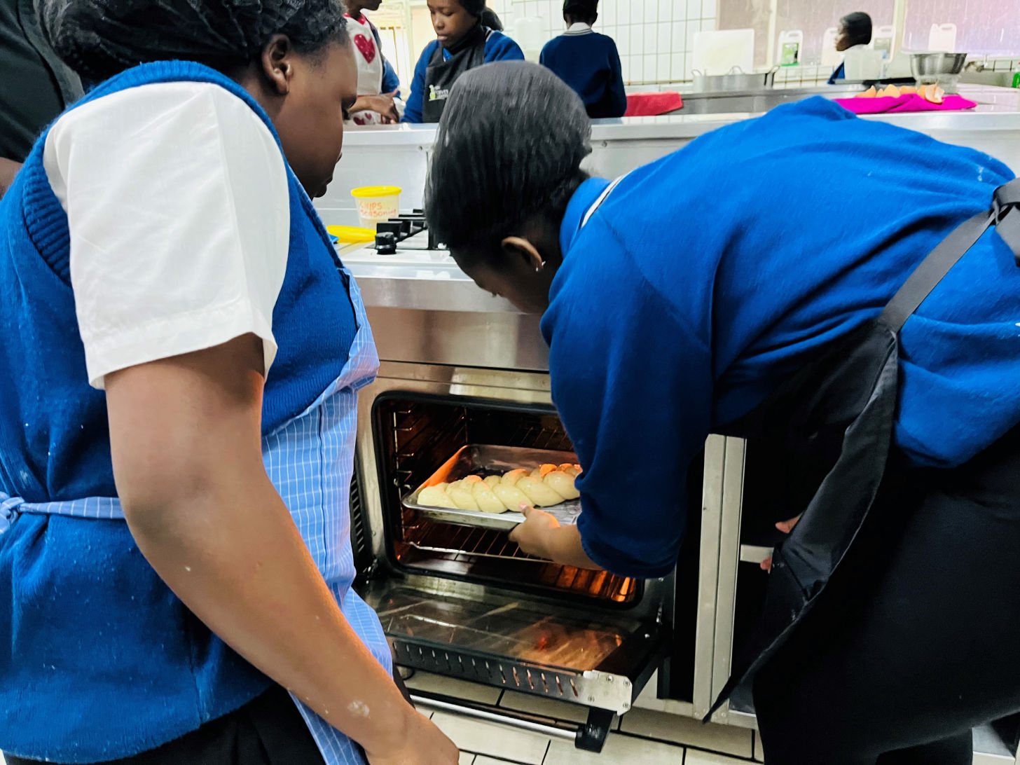 Learners at Dominican Convent School get training in woodwork and hospitality