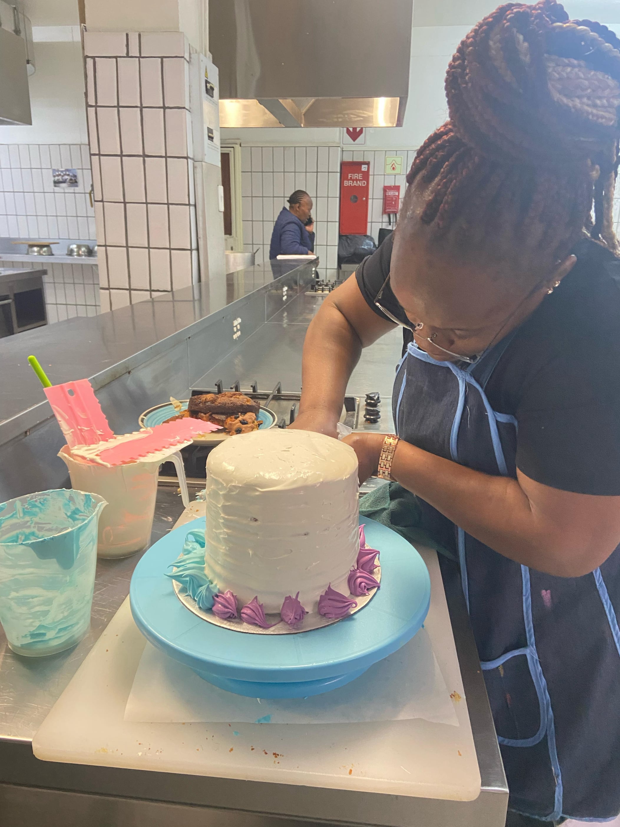 Cake-making course at Outreach Foundation