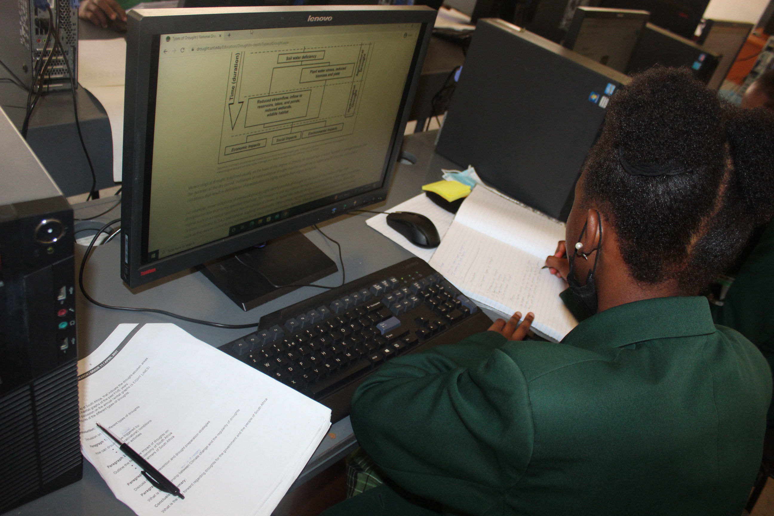 Educational support through Outreach Foundation