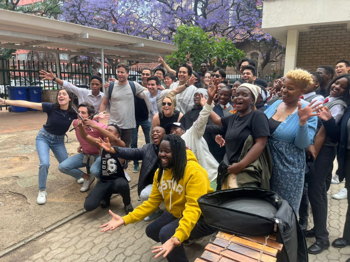 Visitors from the London Business School