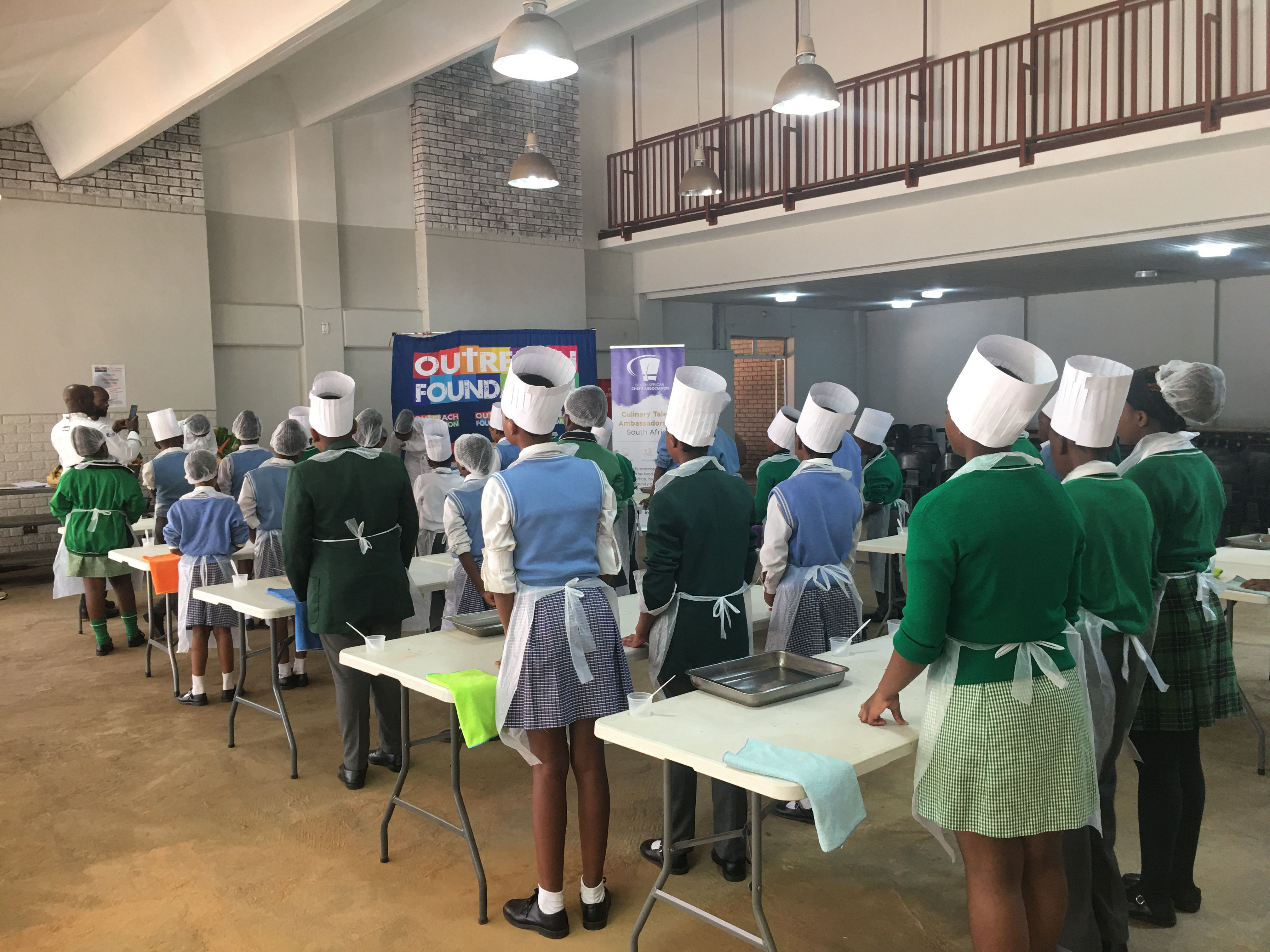 International Chef's Day at Outreach Foundation