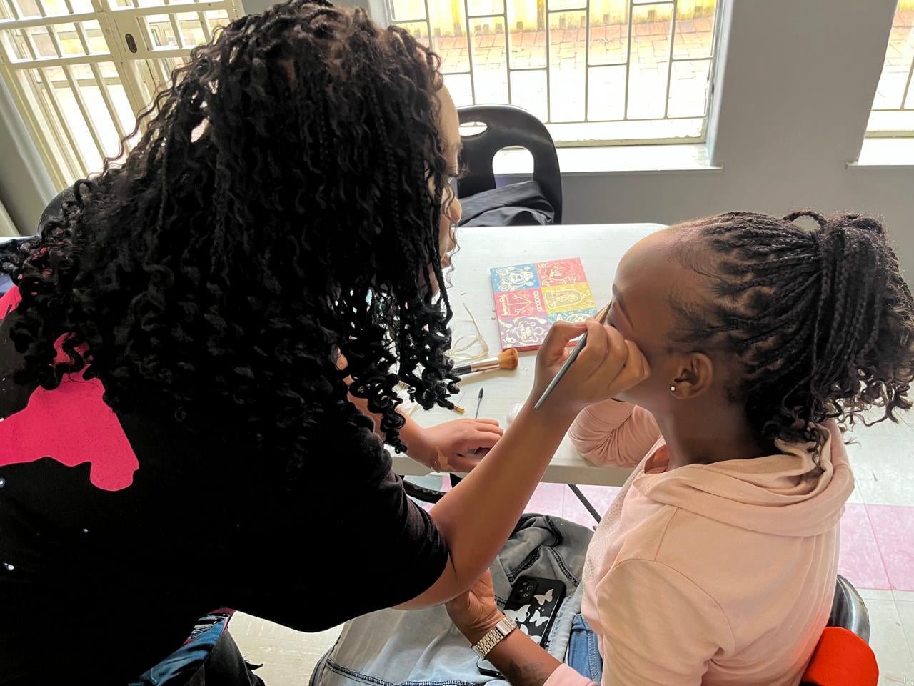 Wig-making course at Outreach Foundation