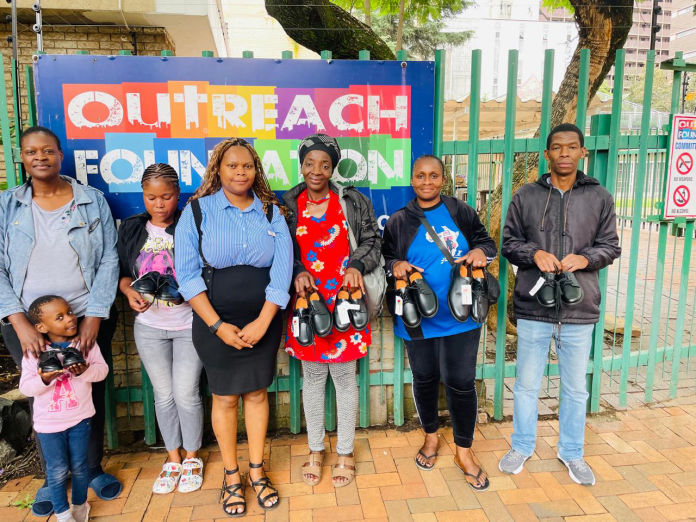 Outreach Foundation gives school uniforms and stationery to a needy Hillbrow school