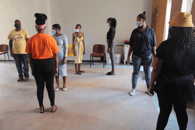 Participants on Outreach's Courses attend a self-awareness workshop