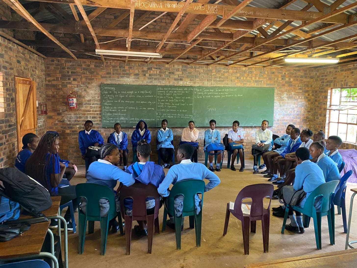 Outreach Foundation's first teen pregnancy workshop in Mpumalanga took place recently